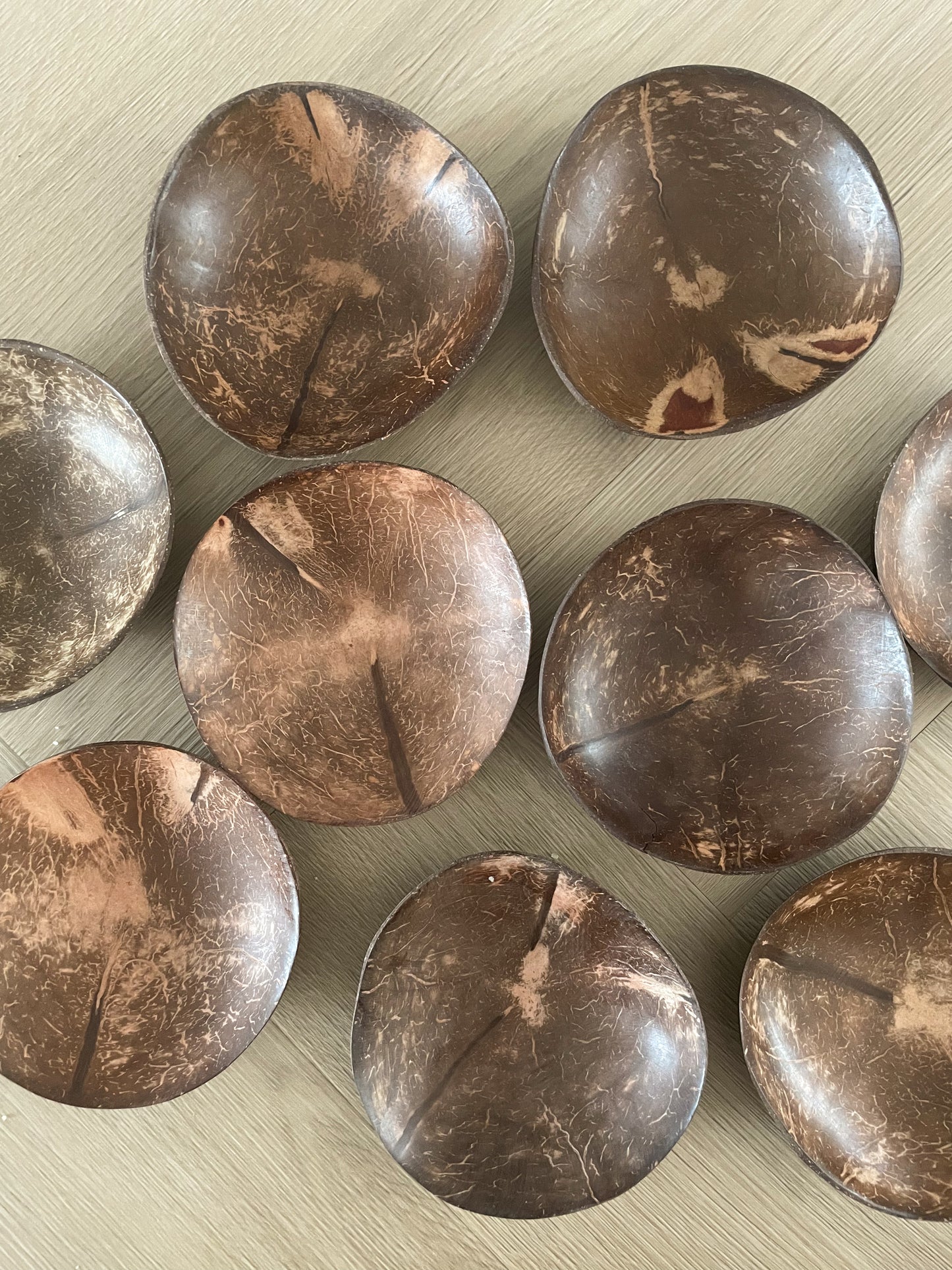 Coconut schaaltjes (set van 2)