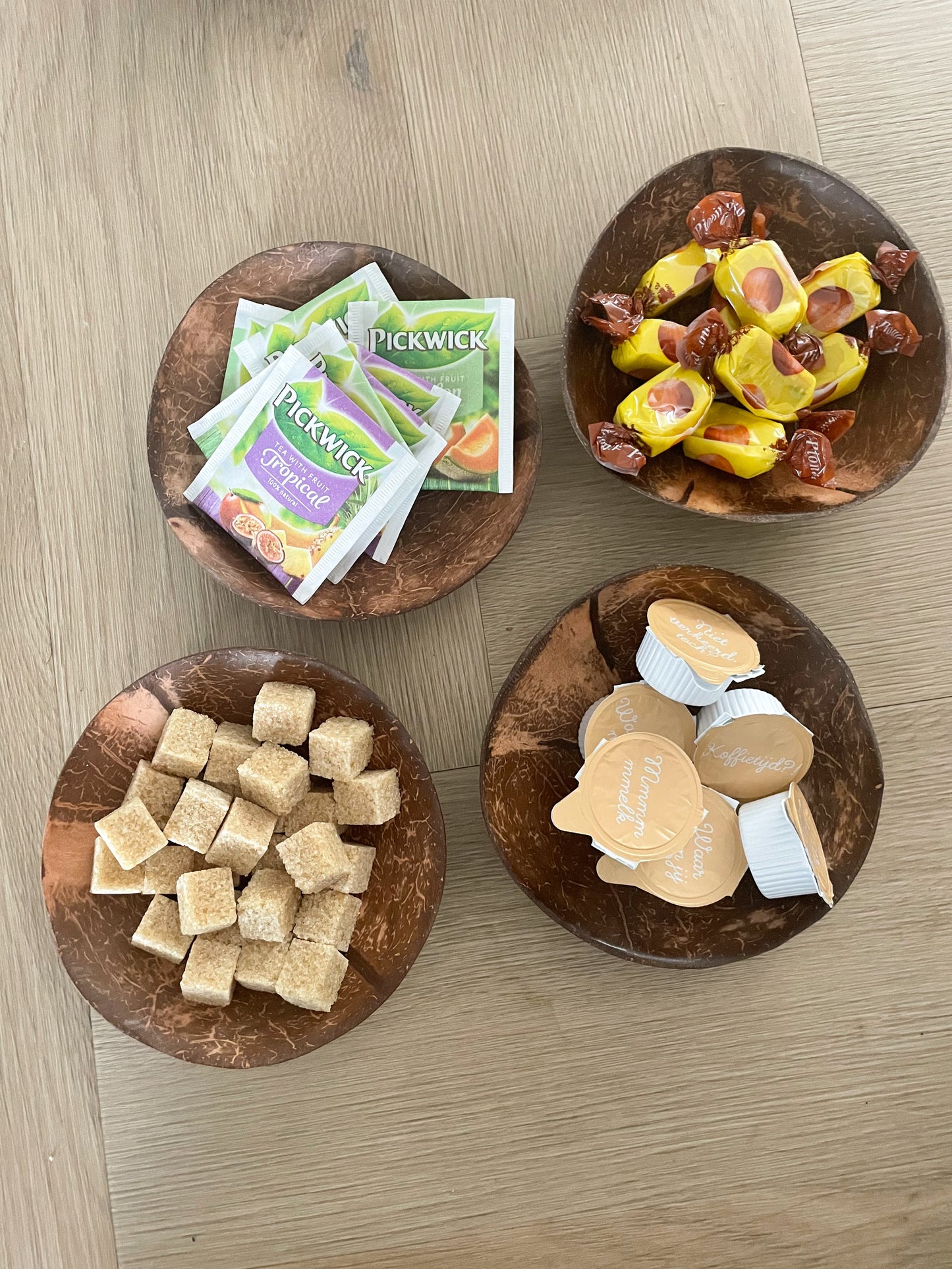 Coconut schaaltjes (set van 2)