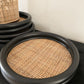 Dienblad rotan zwart