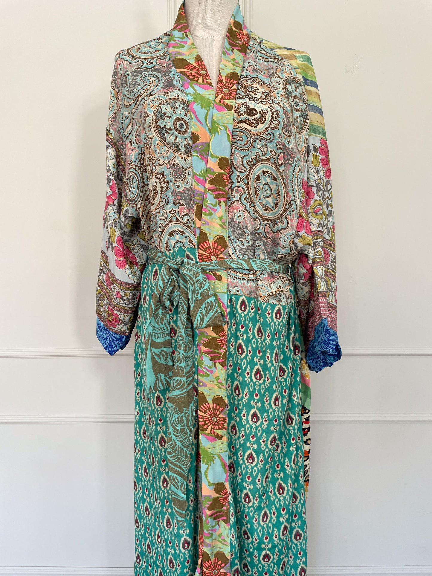 Kimono Emerald Paisley
