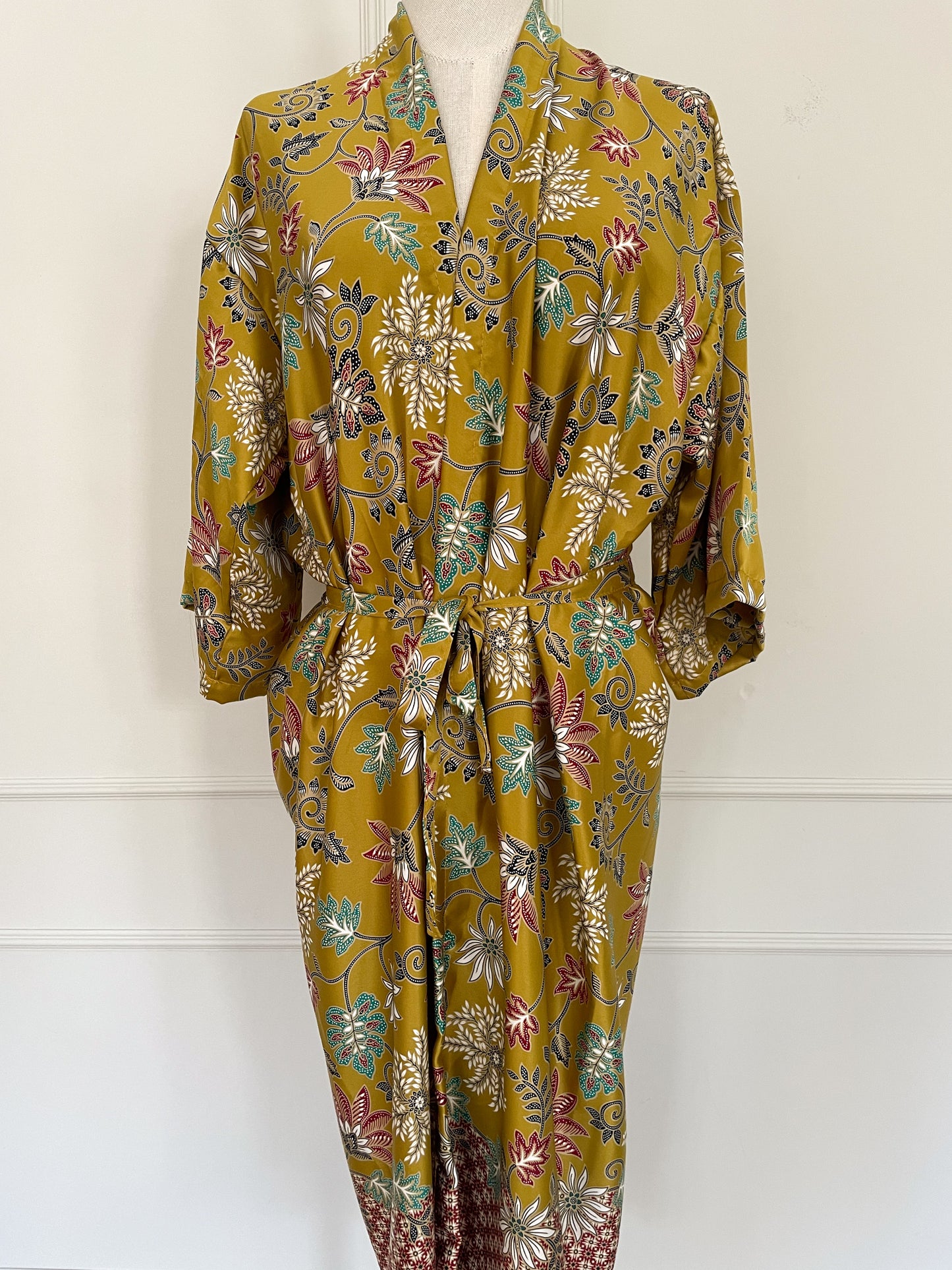 Kimono Saffraan Bloom
