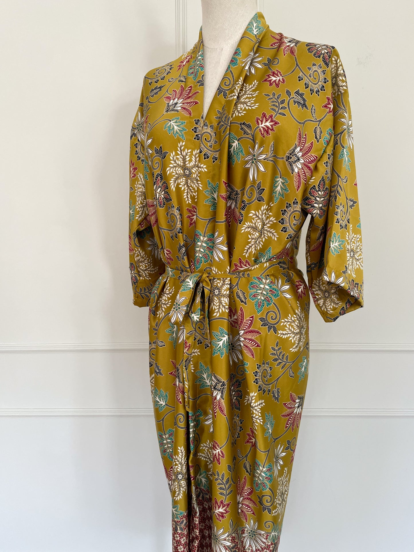 Kimono Saffraan Bloom