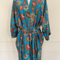 Kimono Turquoise Jardin