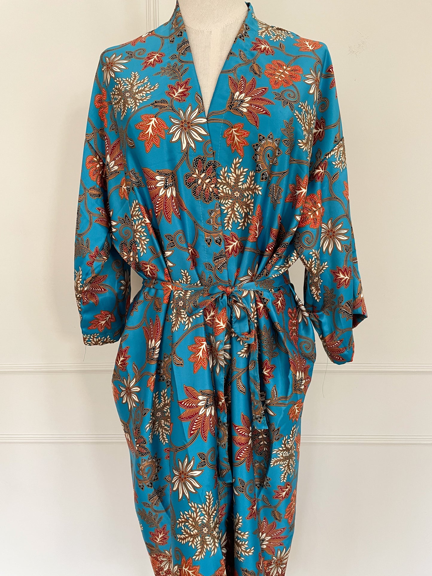 Kimono Turquoise Jardin