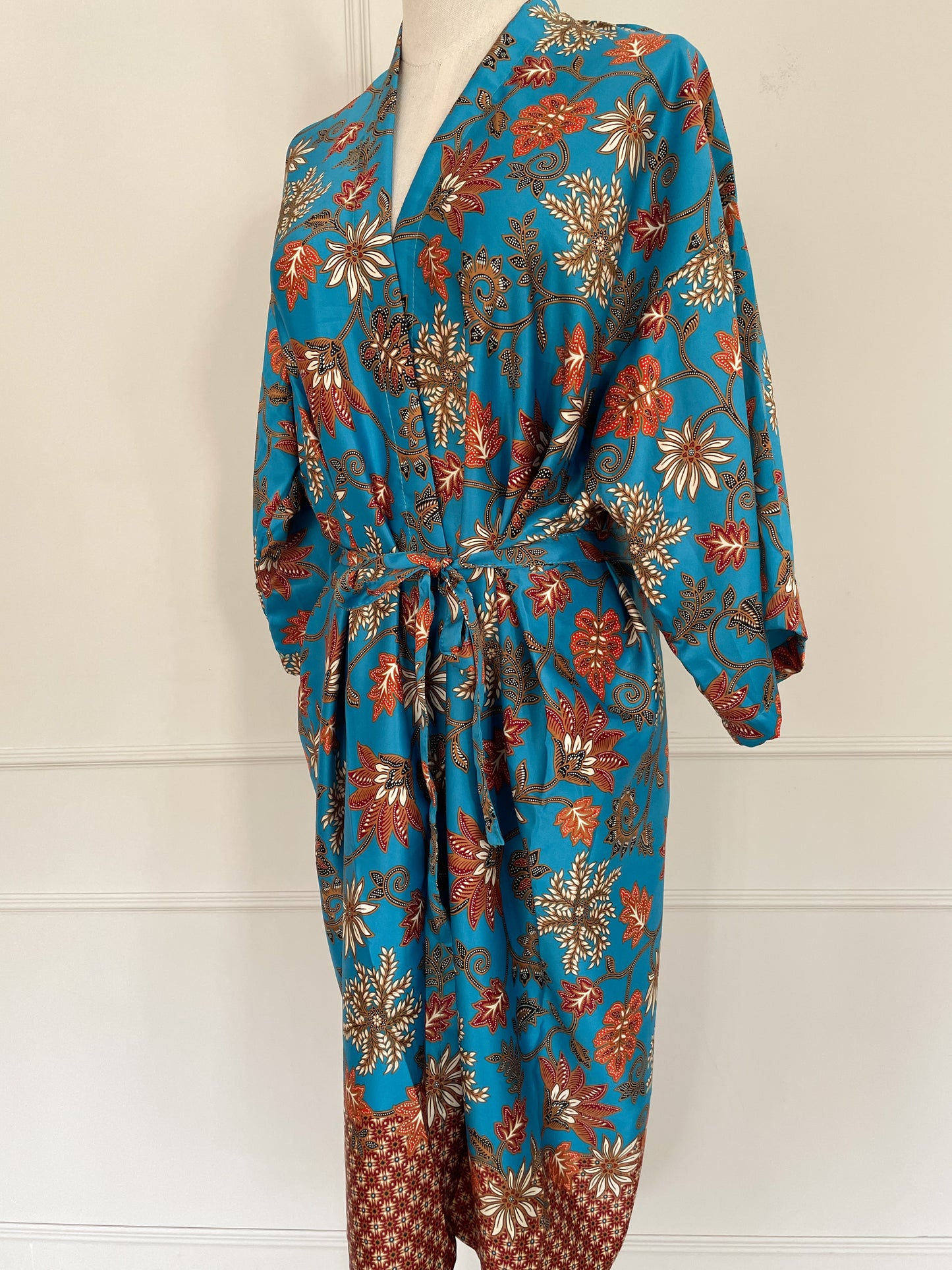 Kimono Turquoise Jardin