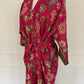 Kimono Fuchsia Flora