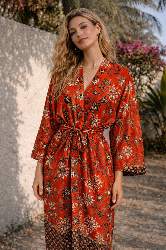 Kimono Sunset Hibiscus