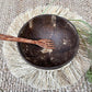 Coconut bowl incl bestek